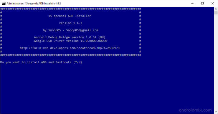 تثبيت ADB و فاست بوت Fastboot