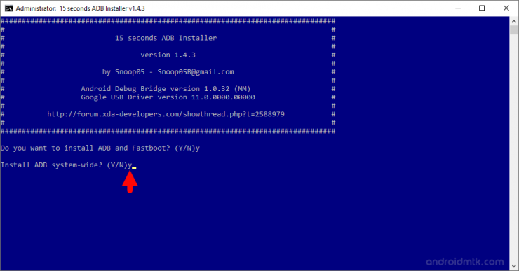 ADB و فاست بوت Fastboot System-wide